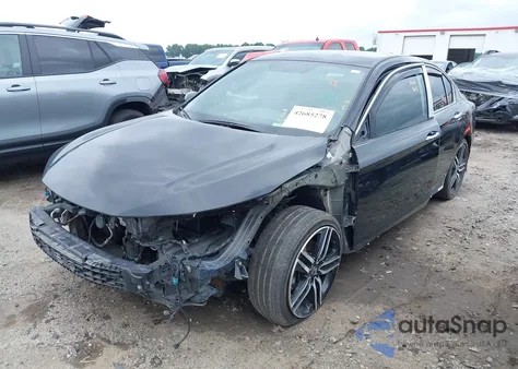 2017 Honda Accord Sport from USA, damaged, VIN 1HGCR2F5XHA026355